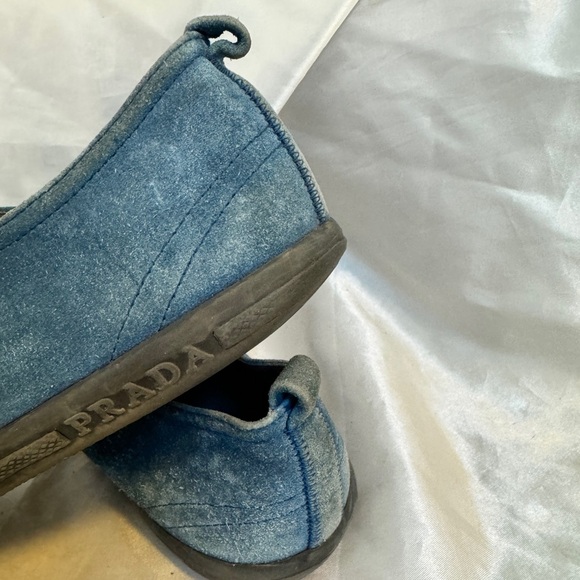 Prada Men suede Lace up Sneakers - Picture 8 of 9